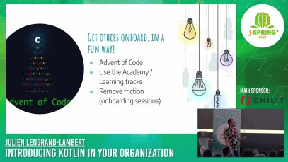 J-Spring 2023: Introducing Kotlin In Your Organization, From The Ground Up – Julien Lengrand-Lambert