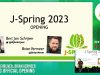 J-Spring 2023: J-Spring Official Opening – Bert Jan Schrijver & Brian Vermeer