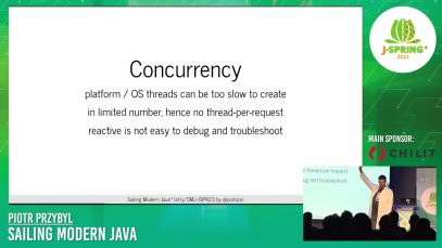 J-Spring 2023: Sailing Modern Java – Piotr Przybyl