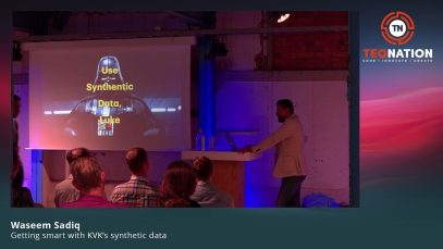 TEQnation 2024: Getting smart with KVK’s synthetic data – Waseem Sadiq