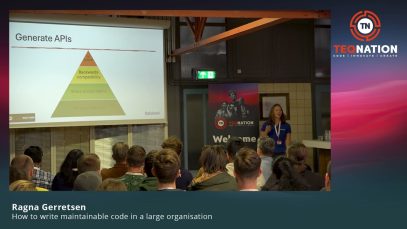 TEQnation 2024: How to write maintainable code in a large organisation –  Ragna Gerretsen