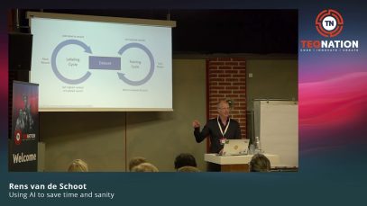 TEQnation 2024: Using AI to save time and sanity – Rens van de Schoot