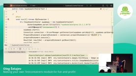 J-Spring 2024: Making your own Testcontainers module for fun and profit! – Oleg Šelajev